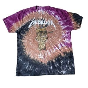 Metallica Tie-dye T-Shirt XL